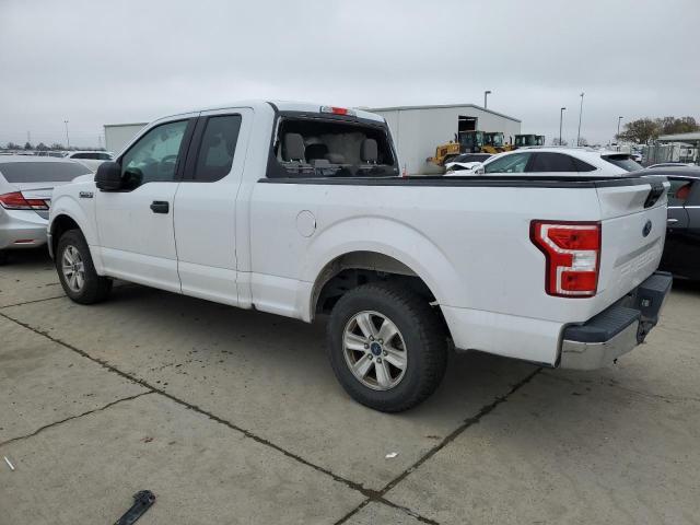 FORD F150 SUPER 2018 white  gas 1FTEX1CB4JKD89302 photo #3