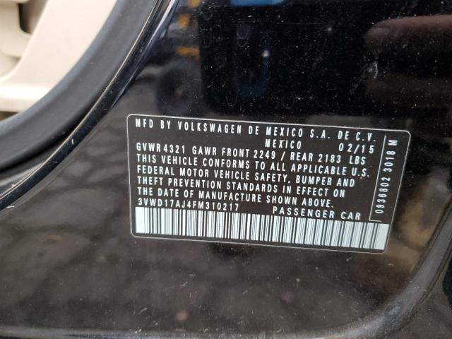 2015 VOLKSWAGEN JETTA SE - 3VWD17AJ4FM310217