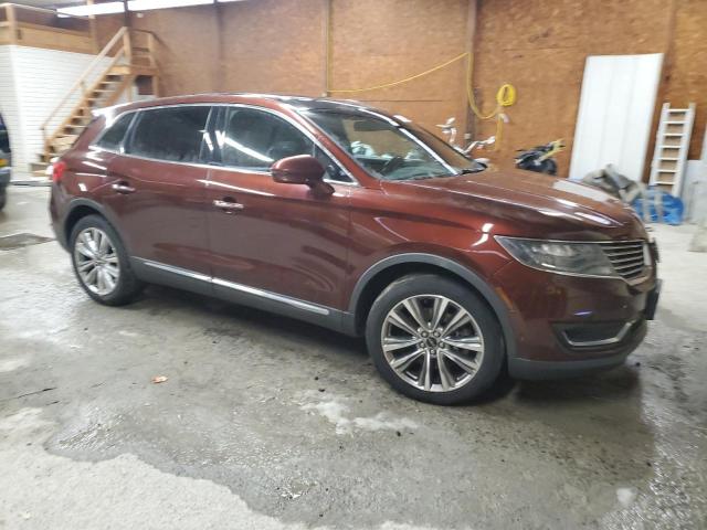 Vin: 2lmpj8lp3gbl29092, lot: 84923904, lincoln mkx reserve 20164