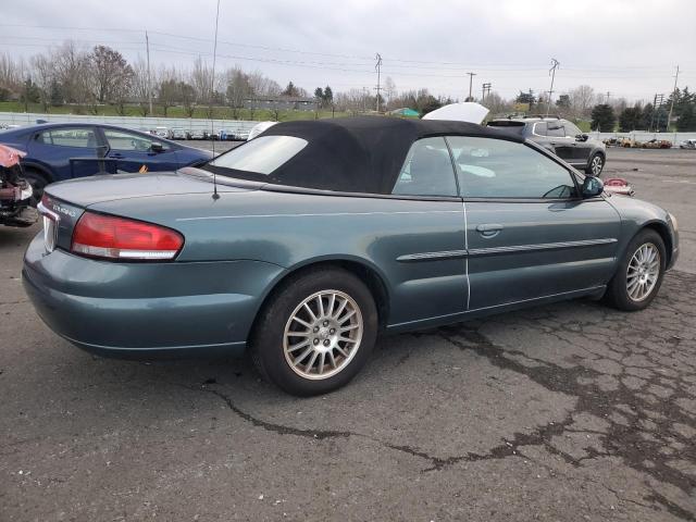 CHRYSLER SEBRING TO 2006 blue converti gas 1C3EL55R56N136528 photo #4