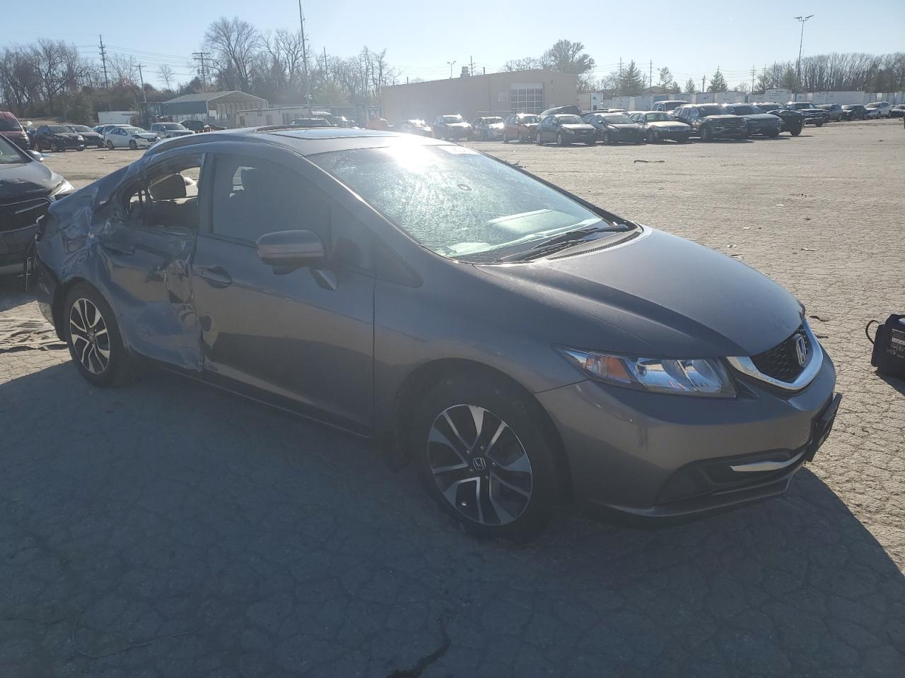 Lot #3027001788 2015 HONDA CIVIC EX