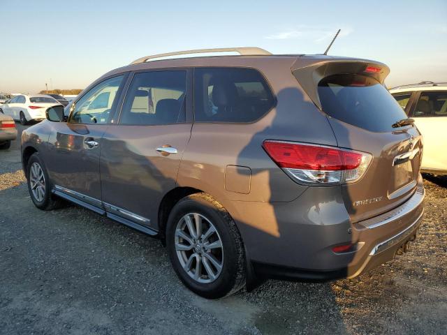 NISSAN PATHFINDER 2014 gray  gas 5N1AR2MN3EC730143 photo #3