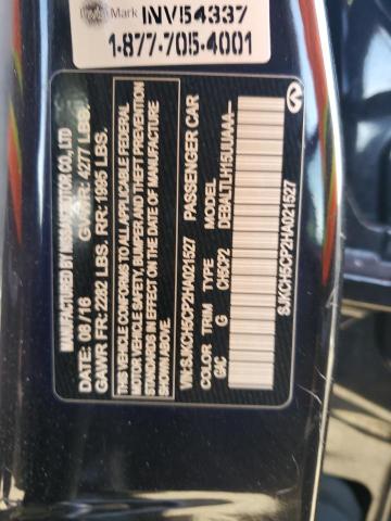 2017 INFINITI QX30 BASE - SJKCH5CP2HA021527