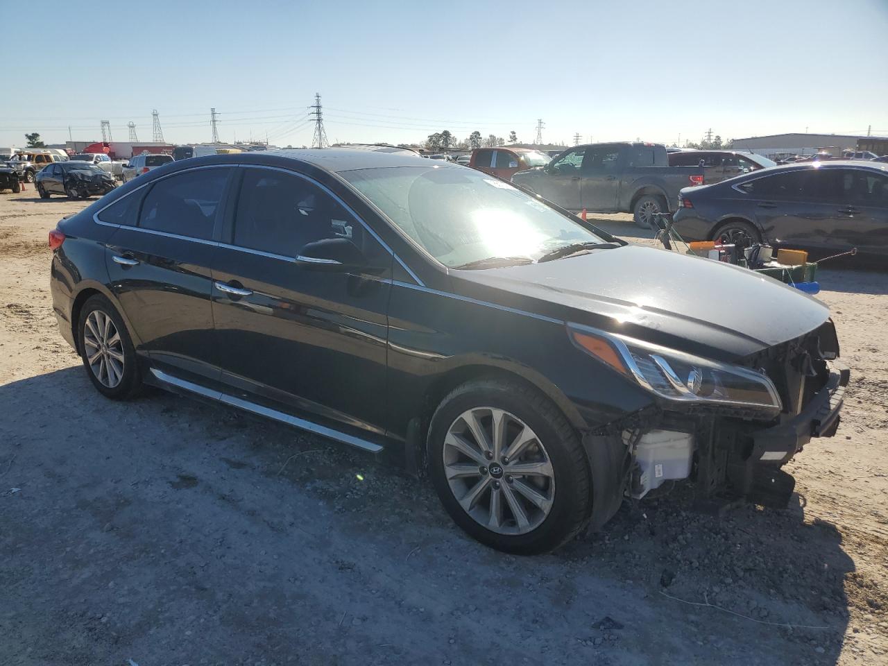 Lot #3044589210 2017 HYUNDAI SONATA SPO