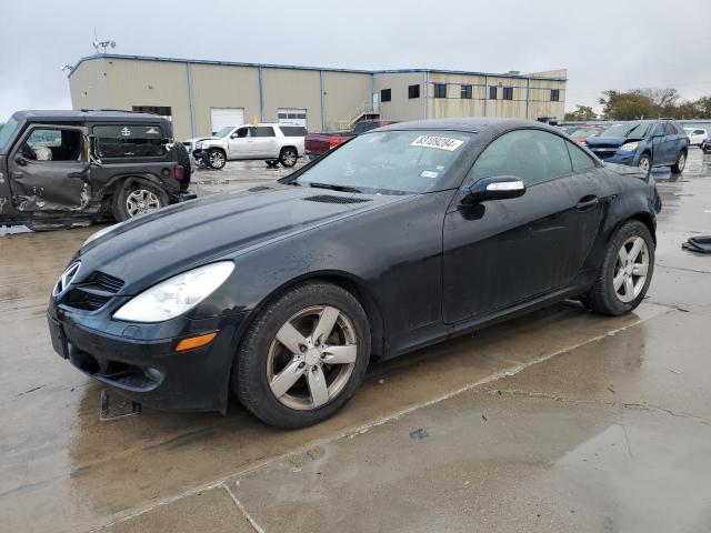 MERCEDES-BENZ SLK 280 2008 black  gas WDBWK54F88F181341 photo #1