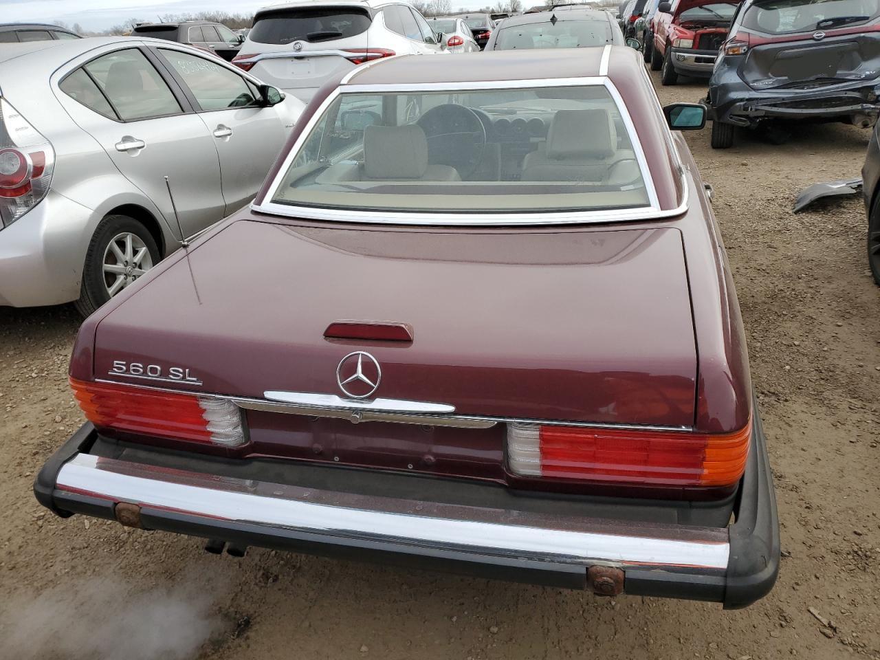 Lot #3040952422 1988 MERCEDES-BENZ 560 SL