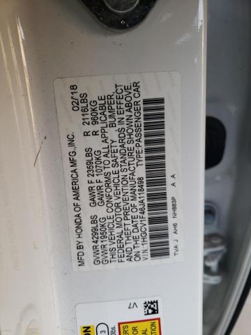 2018 HONDA ACCORD EX - 1HGCV1F46JA118498