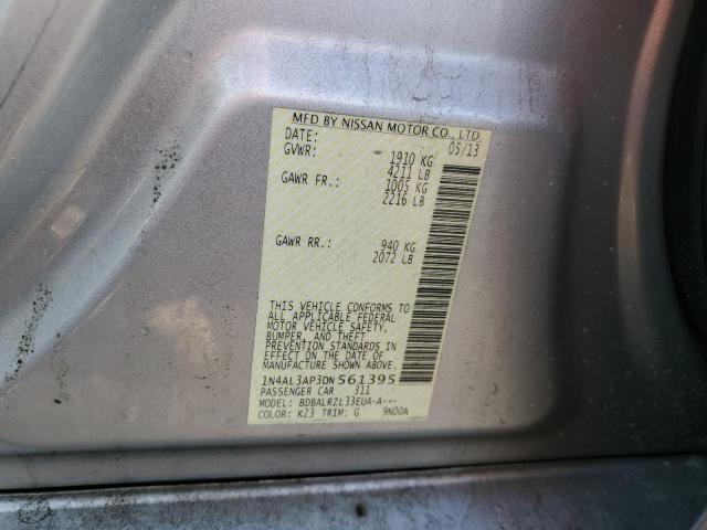 VIN 1N4AL3AP3DN561395 2013 NISSAN ALTIMA no.12