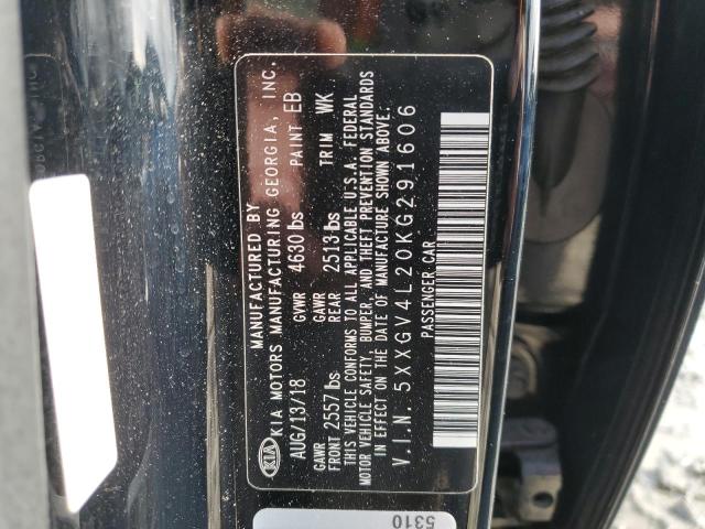 2019 KIA OPTIMA SXL - 5XXGV4L20KG291606