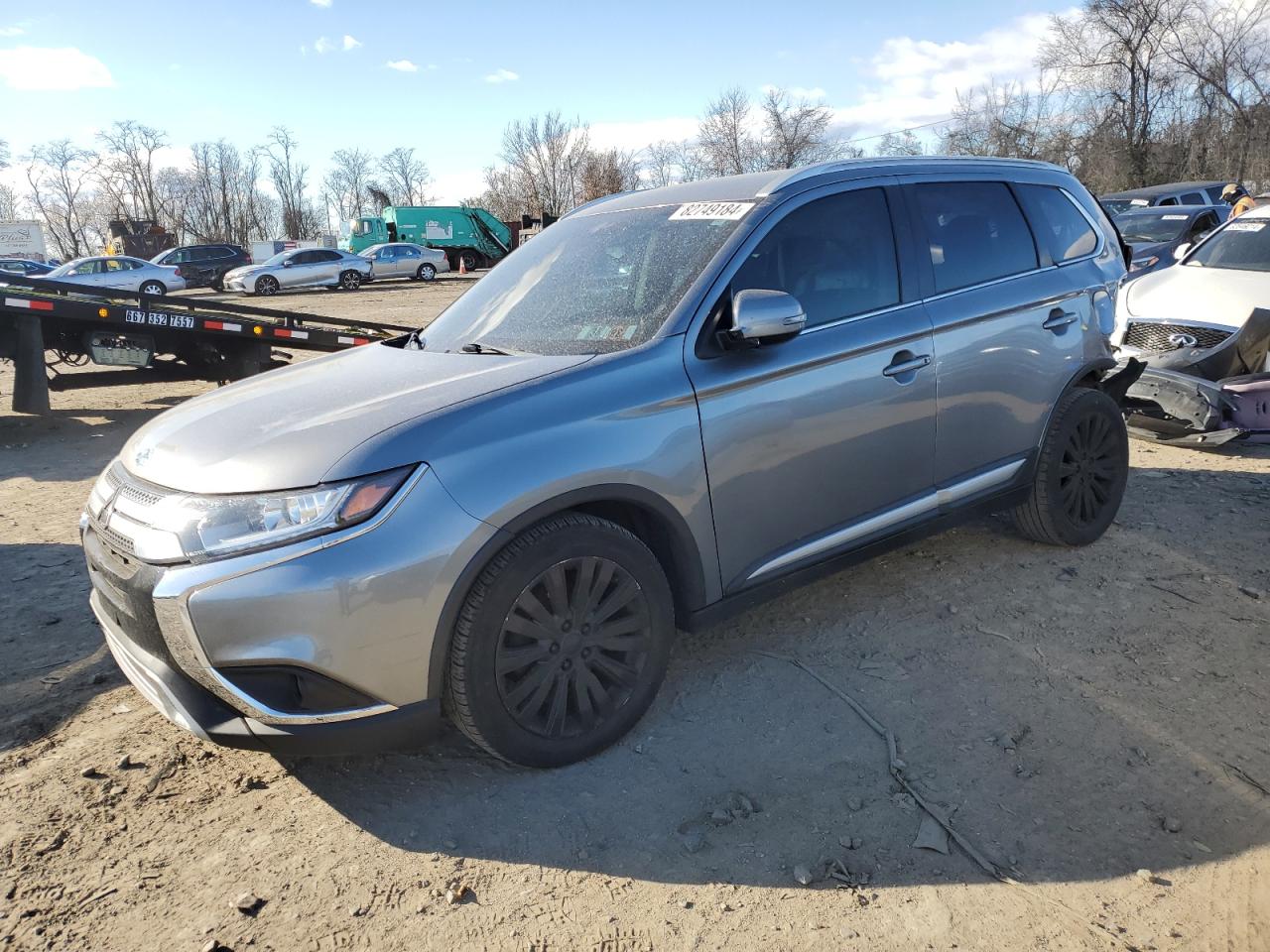 Lot #3050650324 2019 MITSUBISHI OUTLANDER