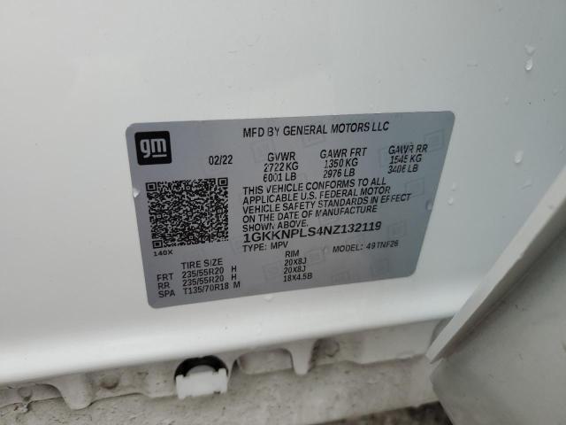 2022 GMC ACADIA DEN - 1GKKNPLS4NZ132119