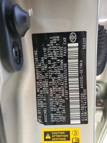 2016 TOYOTA CAMRY LE - 4T4BF1FK9GR555796