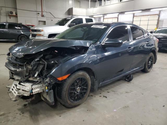 HONDA CIVIC LX 2017 blue  gas 19XFC2F55HE219300 photo #1