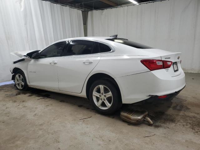 CHEVROLET MALIBU LS 2019 white  gas 1G1ZB5ST9KF207338 photo #3