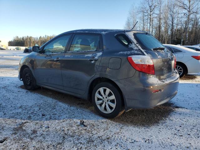 TOYOTA MATRIX BAS 2014 gray  gas 2T1KU4EEXEC129398 photo #3