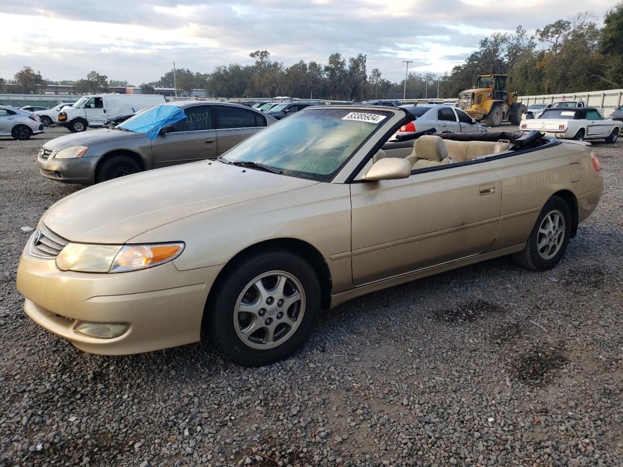 Lot #3024166907 2002 TOYOTA CAMRY SOLA