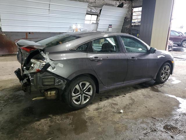 HONDA CIVIC LX 2016 gray  gas 19XFC2F53GE202753 photo #4