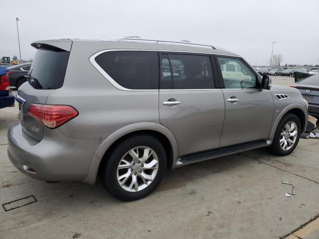 INFINITI QX80 2014 gray 4dr spor gas JN8AZ2NE8E9064451 photo #4