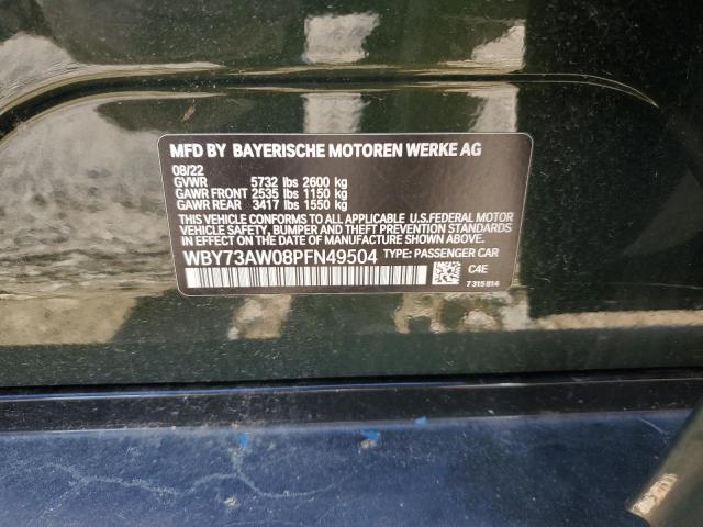2023 BMW I4 EDRIVE - WBY73AW08PFN49504