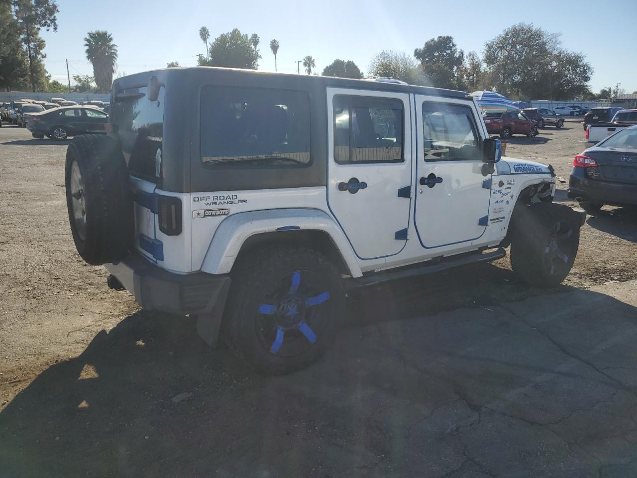 Lot #3033462103 2014 JEEP WRANGLER U