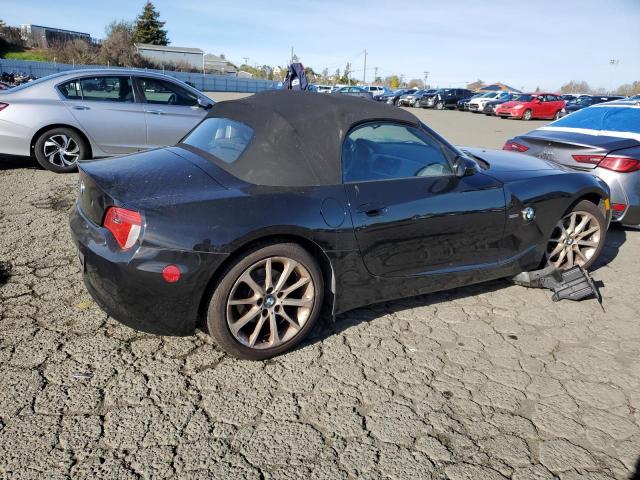 BMW Z4 3.0 2008 black roadster gas 4USBU33508LW73896 photo #4