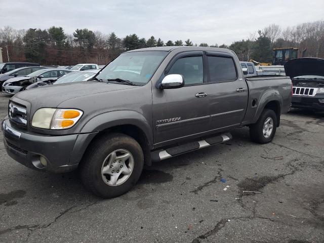 TOYOTA TUNDRA DOU 2004 charcoal crew pic gas 5TBDT44124S448321 photo #1