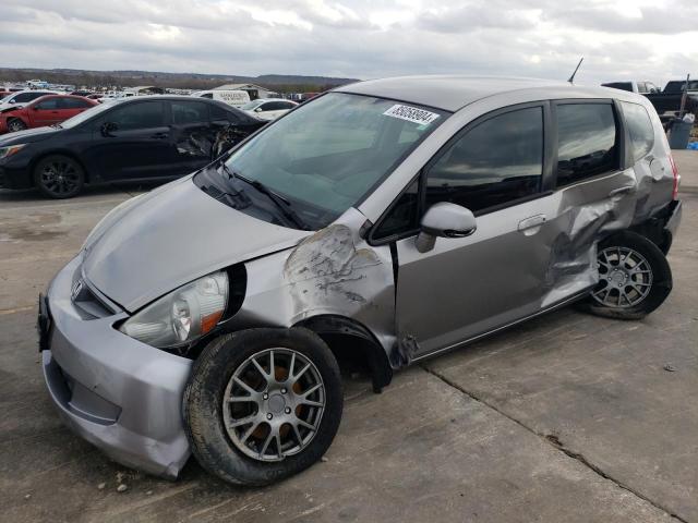 HONDA FIT 2008 silver  gas JHMGD38408S030626 photo #1