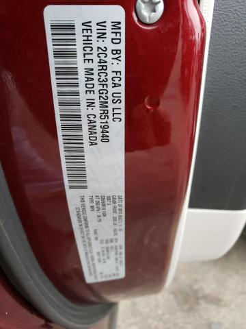 2021 CHRYSLER PACIFICA T - 2C4RC3FG2MR519440