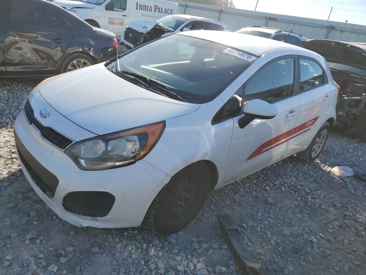 Lot #3031388697 2012 KIA RIO EX