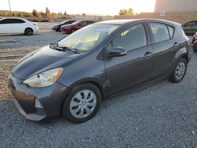 TOYOTA PRIUS C 2013 gray  hybrid engine JTDKDTB38D1543361 photo #1