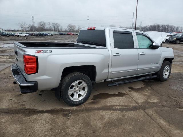 CHEVROLET SILVERADO 2018 silver  gas 3GCUKREC3JG318405 photo #4