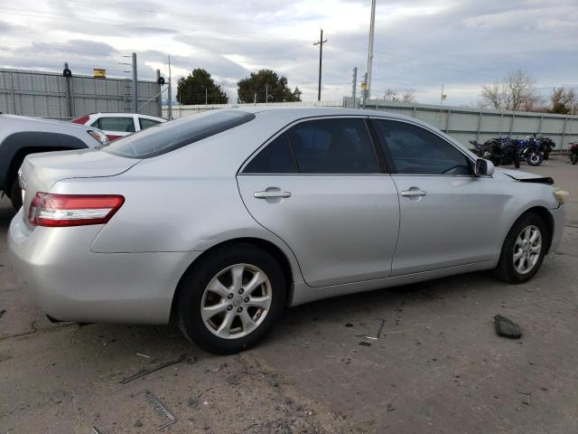 TOYOTA CAMRY BASE 2011 silver sedan 4d gas 4T1BF3EK5BU685638 photo #4