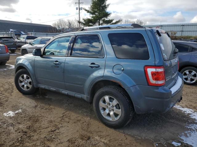 FORD ESCAPE LIM 2011 blue  flexible fuel 1FMCU9EG7BKB22871 photo #3