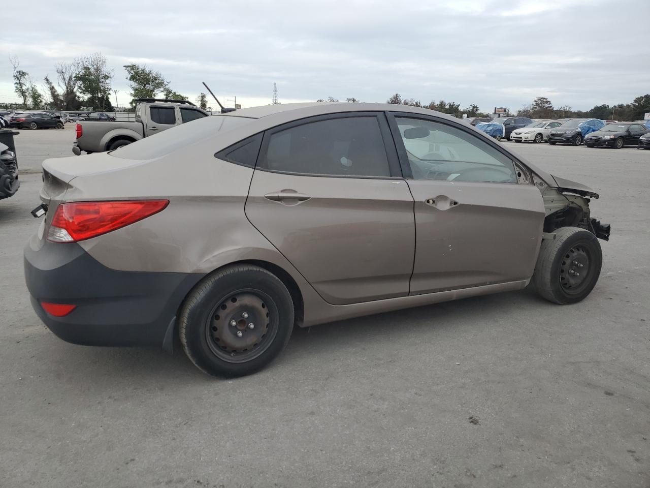 Lot #3032838019 2013 HYUNDAI ACCENT GLS