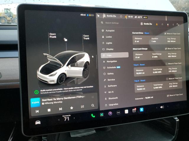 2022 TESLA MODEL Y - 7SAYGAEE0NF568396