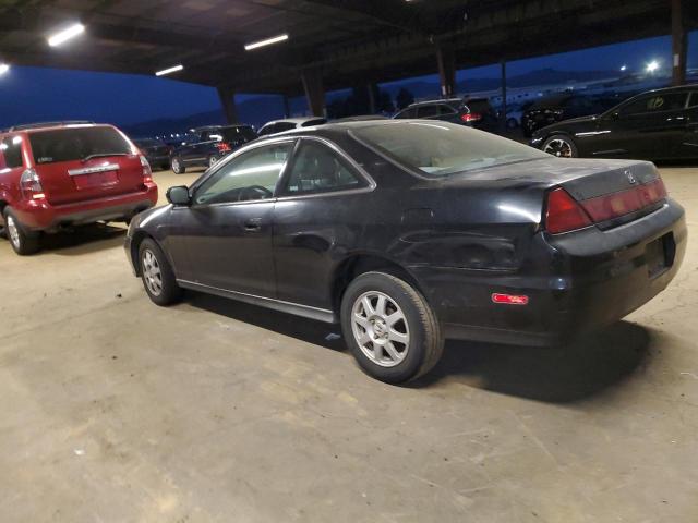 HONDA ACCORD SE 2002 black  gas 1HGCG32212A023827 photo #3