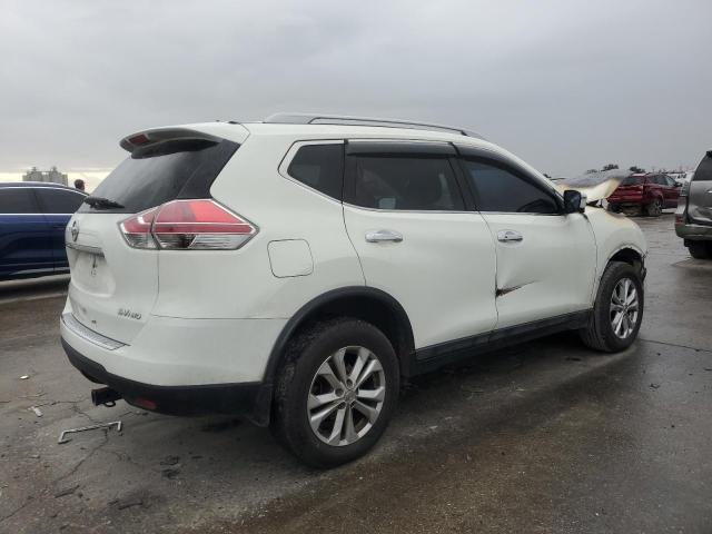 NISSAN ROGUE S 2016 white  gas 5N1AT2MV8GC866806 photo #4