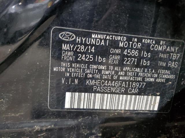 2015 HYUNDAI SONATA HYB - KMHEC4A46FA118977