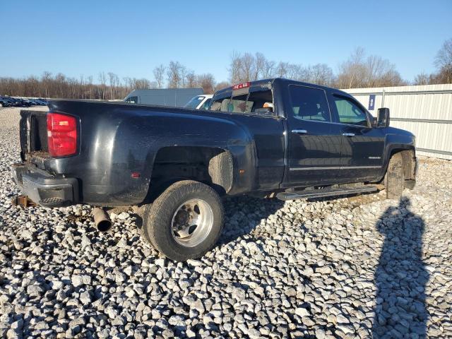 CHEVROLET SILVERADO 2015 black crew pic diesel 1GC4K0E82FF640596 photo #4