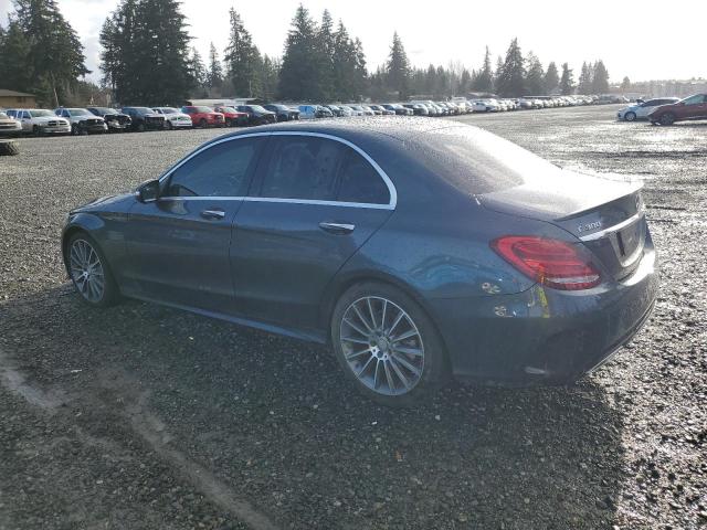 MERCEDES-BENZ C 300 4MAT 2015 gray  gas 55SWF4KB2FU078383 photo #3