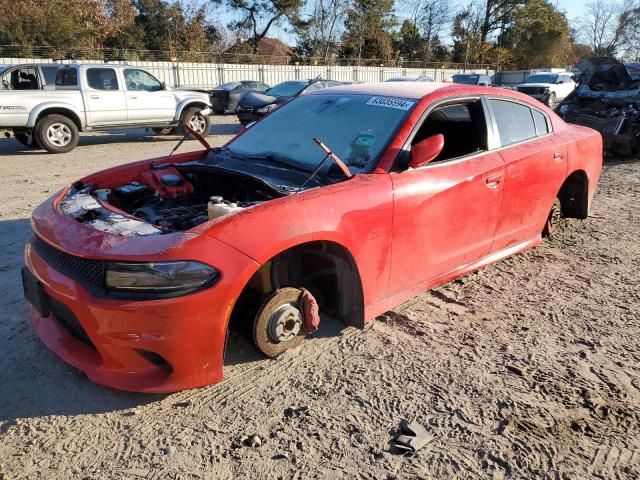 DODGE CHARGER R/ 2017 red  gas 2C3CDXGJ2HH600331 photo #1