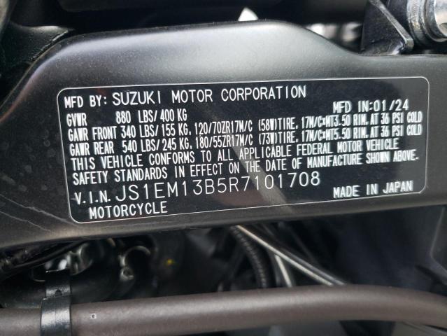 2024 SUZUKI GSX800 F JS1EM13B5R7101708