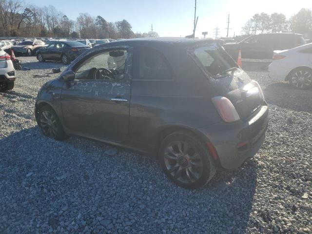 FIAT 500 POP 2017 charcoal hatchbac gas 3C3CFFKR8HT535574 photo #3