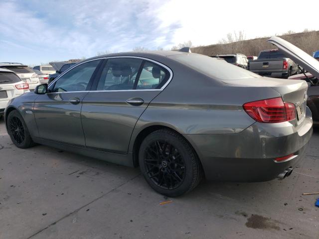 BMW 528 XI 2015 charcoal  gas WBA5A7C5XFD621859 photo #3