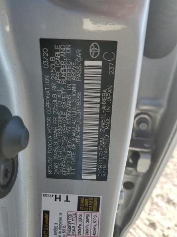 2020 TOYOTA PRIUS L - JTDKARFU1L3118386