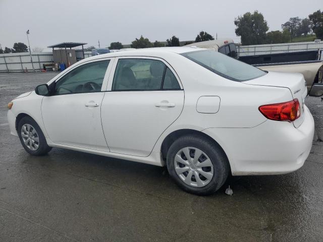 TOYOTA COROLLA BA 2010 white  gas 1NXBU4EE1AZ216423 photo #3