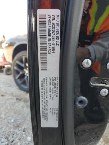 2022 DODGE CHALLENGER - 2C3CDZAG7NH212094