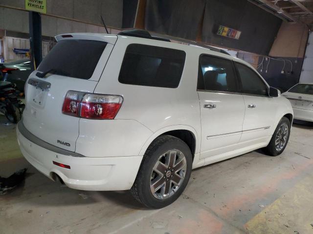 GMC ACADIA DEN 2012 white  gas 1GKKVTED9CJ379784 photo #4