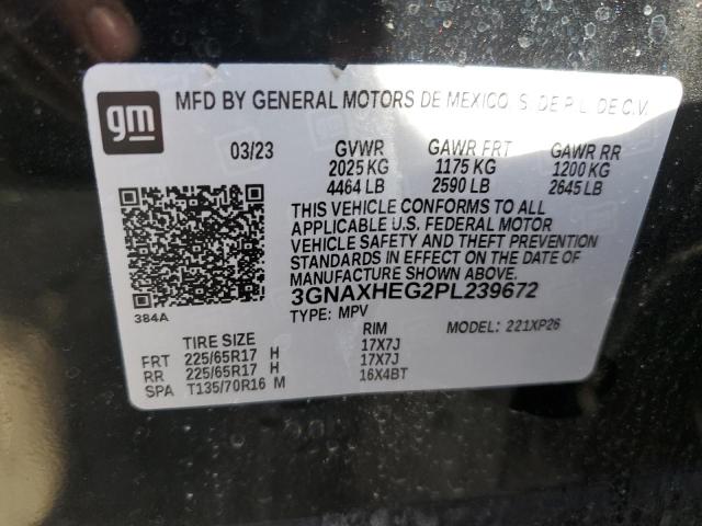 2023 CHEVROLET EQUINOX LS - 3GNAXHEG2PL239672
