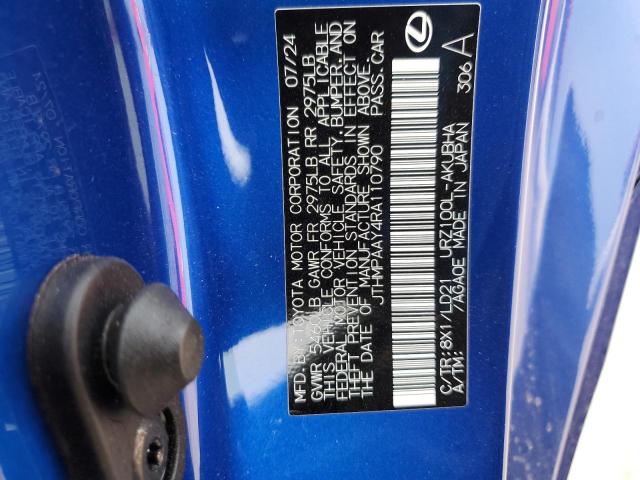 2024 LEXUS LC 500 JTHMPAAY4RA110790